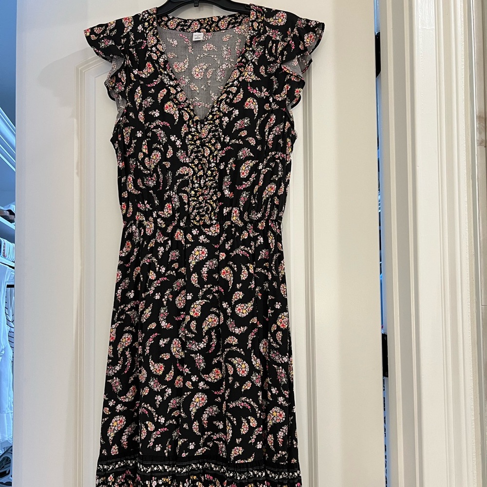 Old Navy Floral Midi Dress